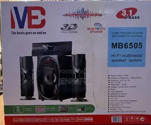 Vb Mb6505 3.1 X-Bass Hi-Fi Multimedia Speaker System