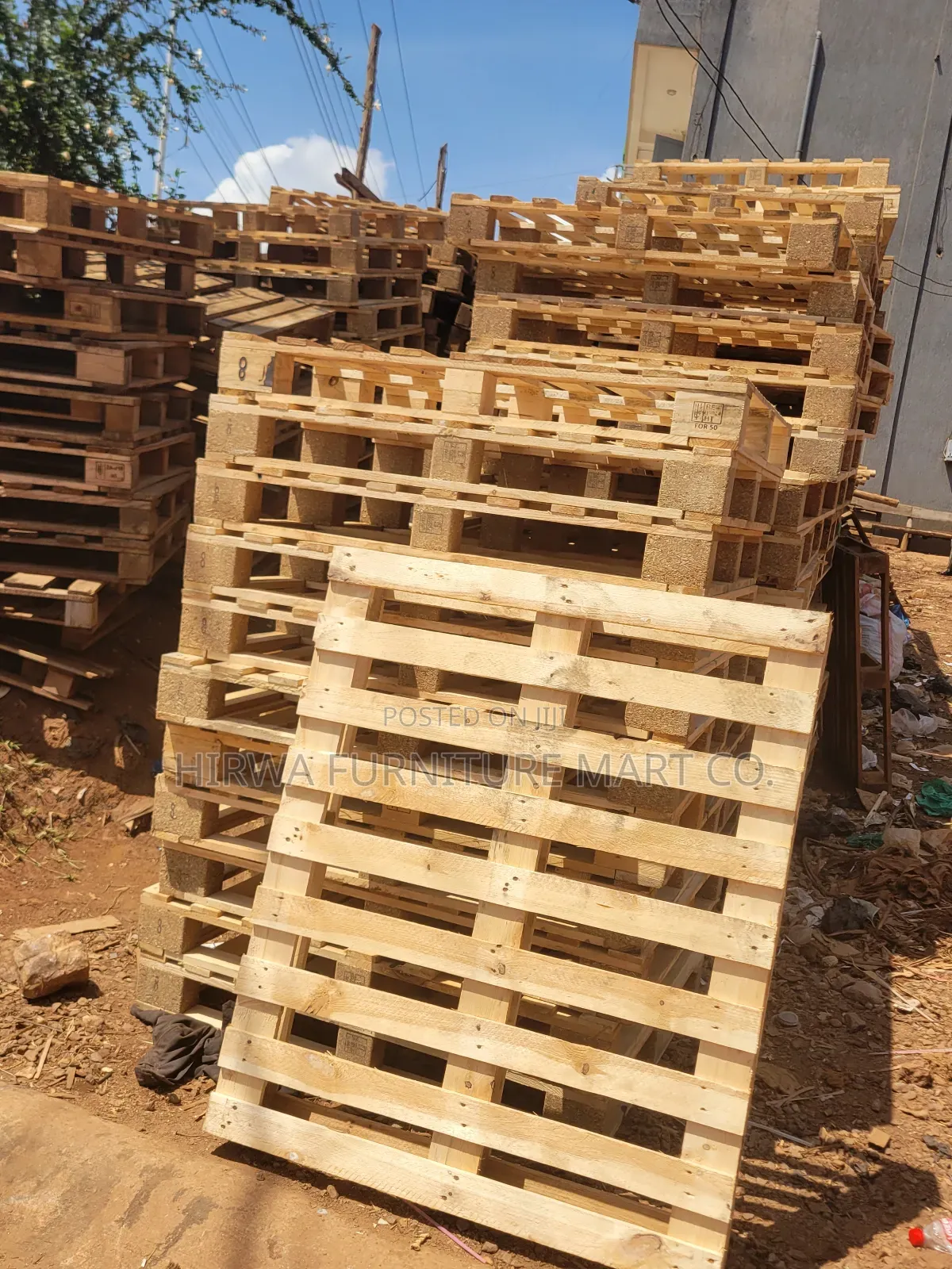 Wooden Pallets Size 120cmx100cm