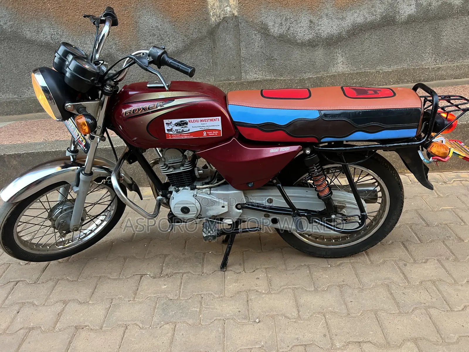 Bajaj Boxer 100 2021 Red