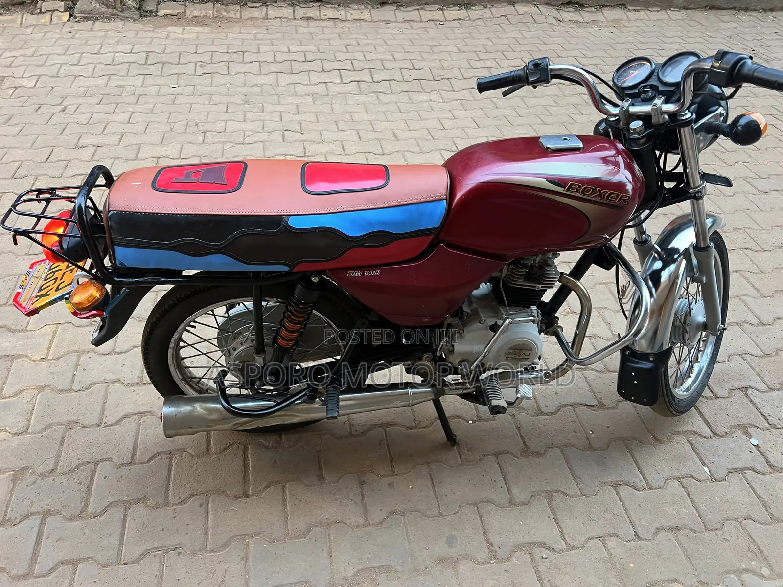Bajaj Boxer 100 2021 Red