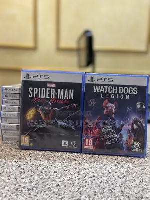 Spiderman Miles Ps5 Watch Dogs Legion Ps5 Games Any