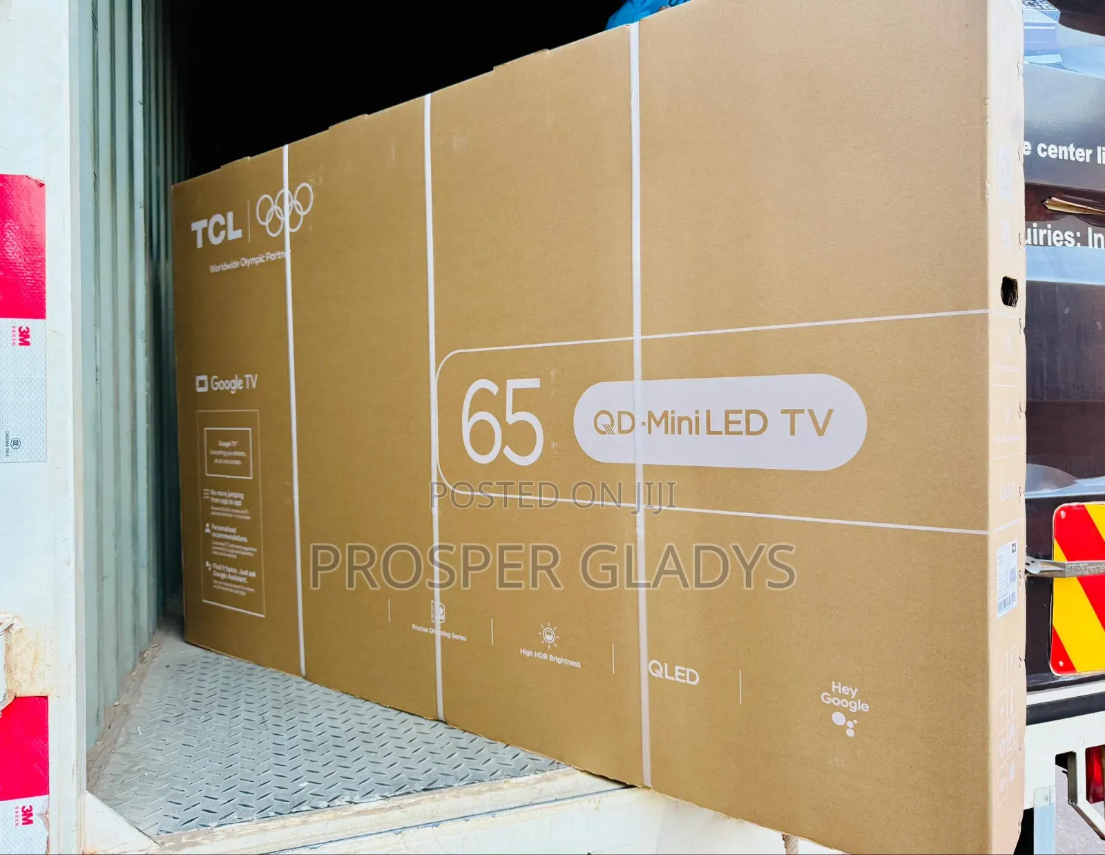 65 Qled Mini Led TCL Smart Android Google Tv.