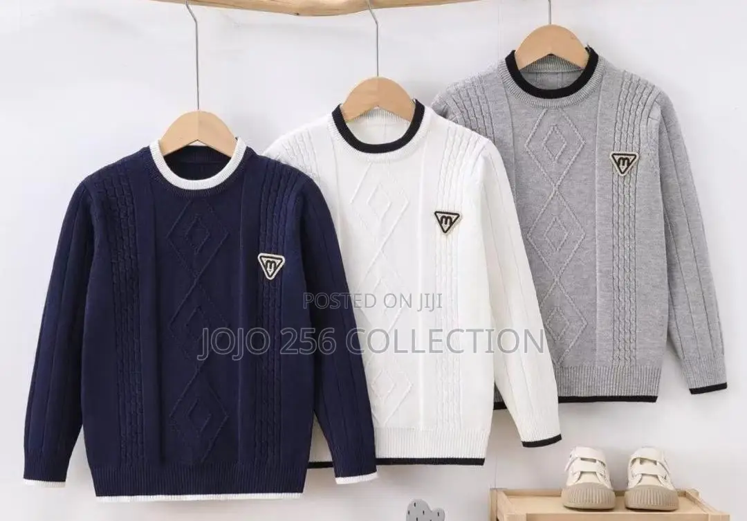 Boys Round Neck Sweater