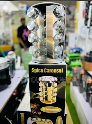 16-Jar Rotating Spice Rack.