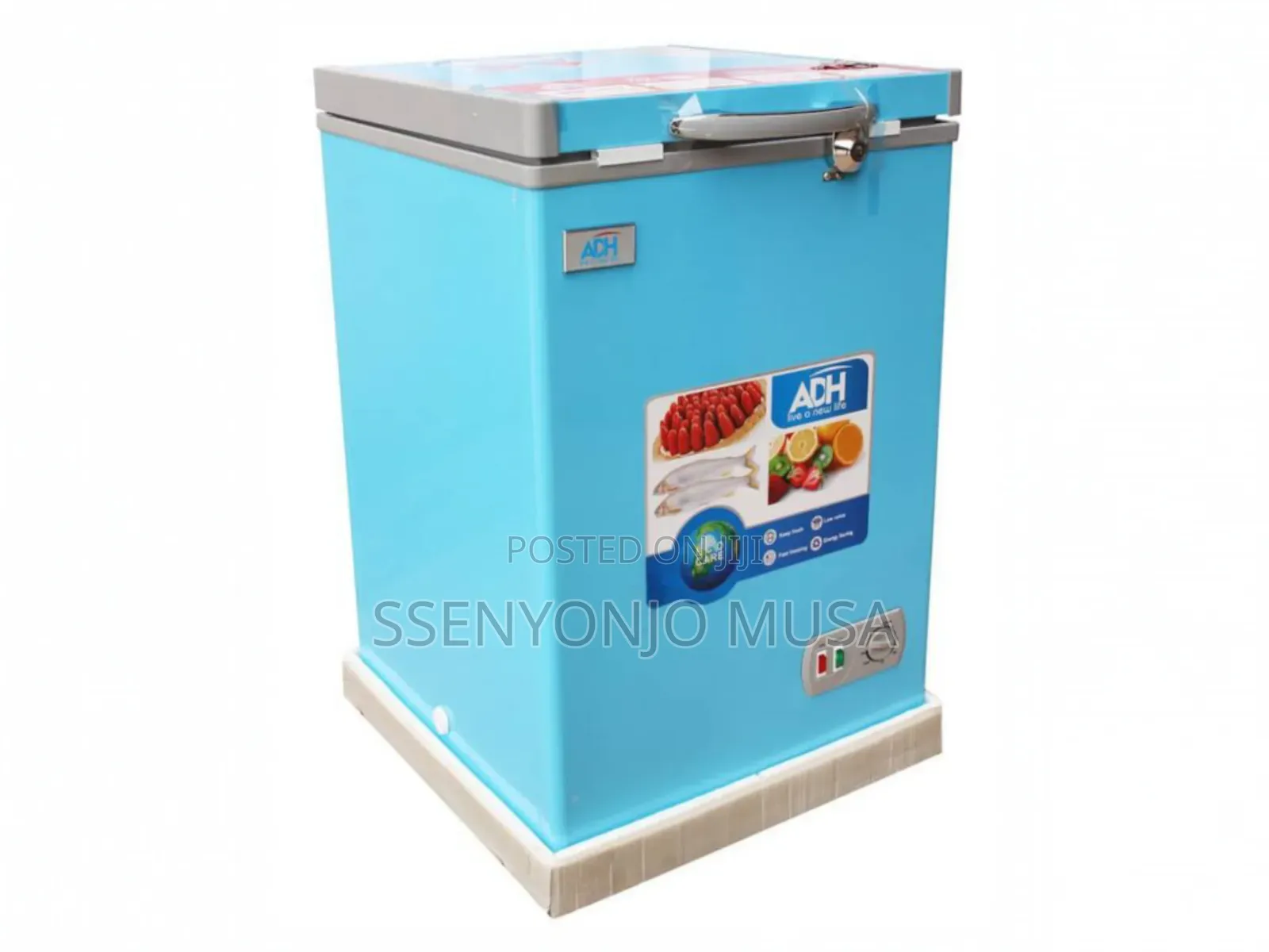 Adh 150l Chest Freezer | Gray | Large Capacity Storage