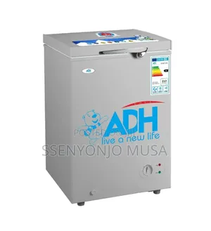 Adh 150l Chest Freezer | Gray | Large Capacity Storage