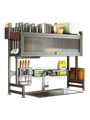 Sink Dish Drying Rack | Multifunctional Dish Drainer Rack.