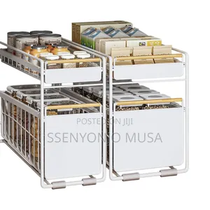 Zoutyi 2-Tier Under Sink Organizer | Kitchen,Countertop.