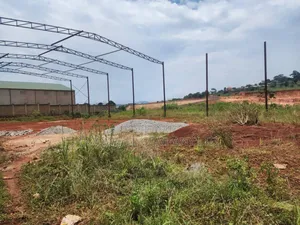 3 Acres for Sale at Namanve With Already Foundations of 3 Warehouses