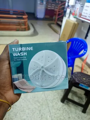 Portable Ultrasonic Turbine Washing Machine.