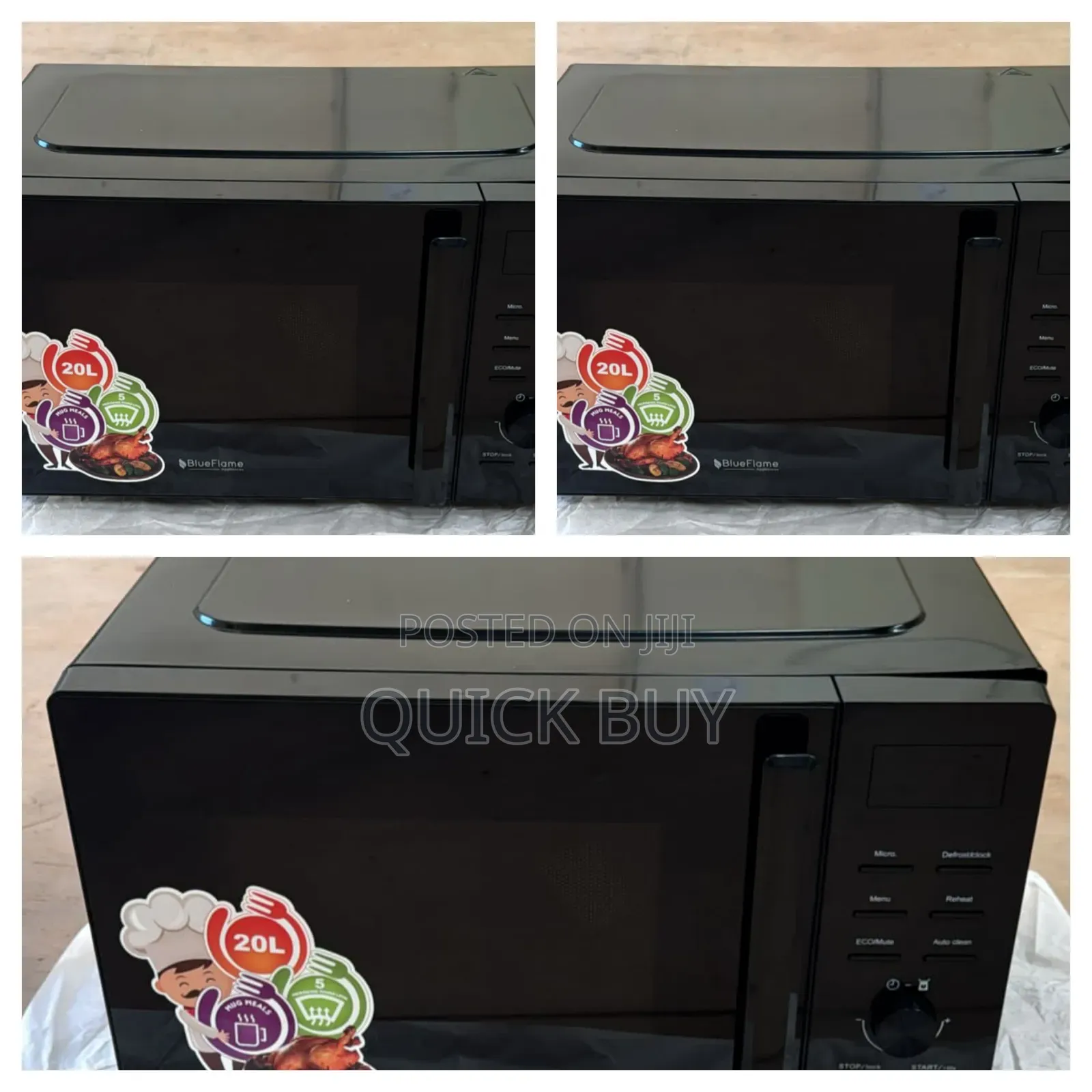 20 Litres Blueflame Microwave Analogue