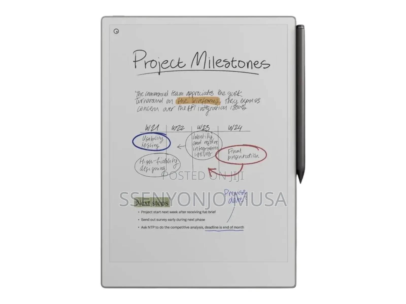 New Tablet 64 GB White