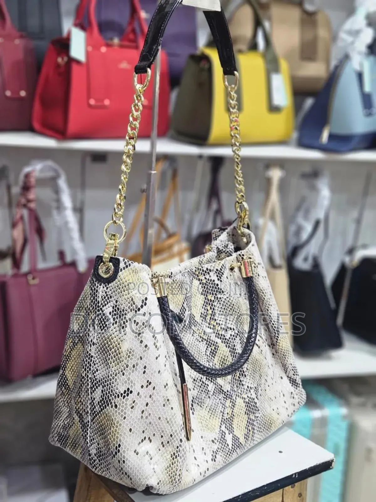 Leather Hobo Shoulder Bag