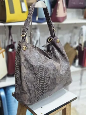 Leather Hobo Shoulder Bag