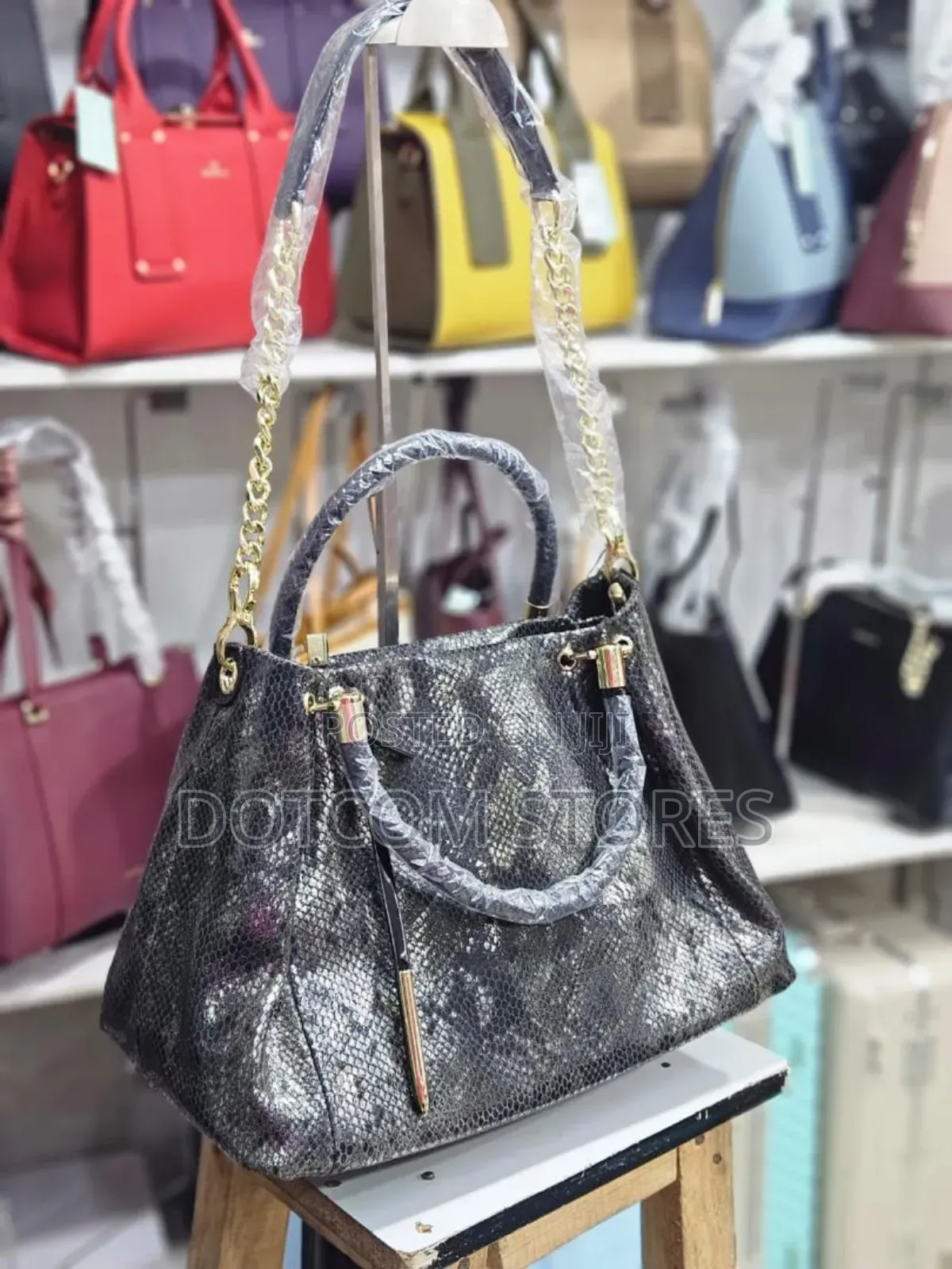 Leather Hobo Shoulder Bag