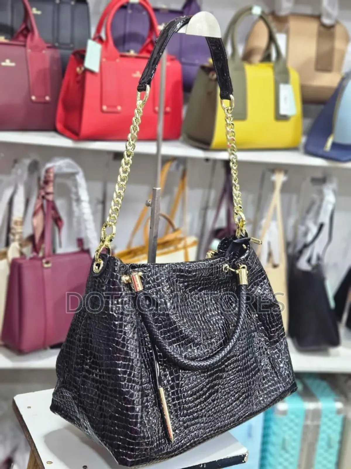 Leather Hobo Shoulder Bag