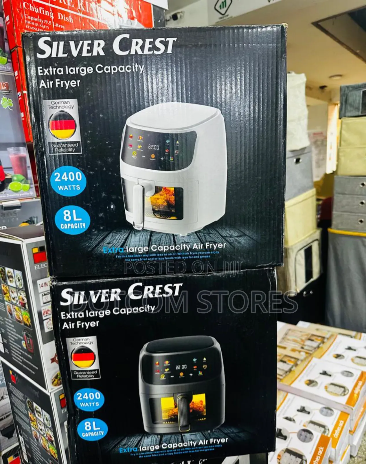 Silver Crest Extra Large Capacity 8l Digital Air Fryer.