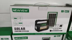 Portable Solar Lighting System.