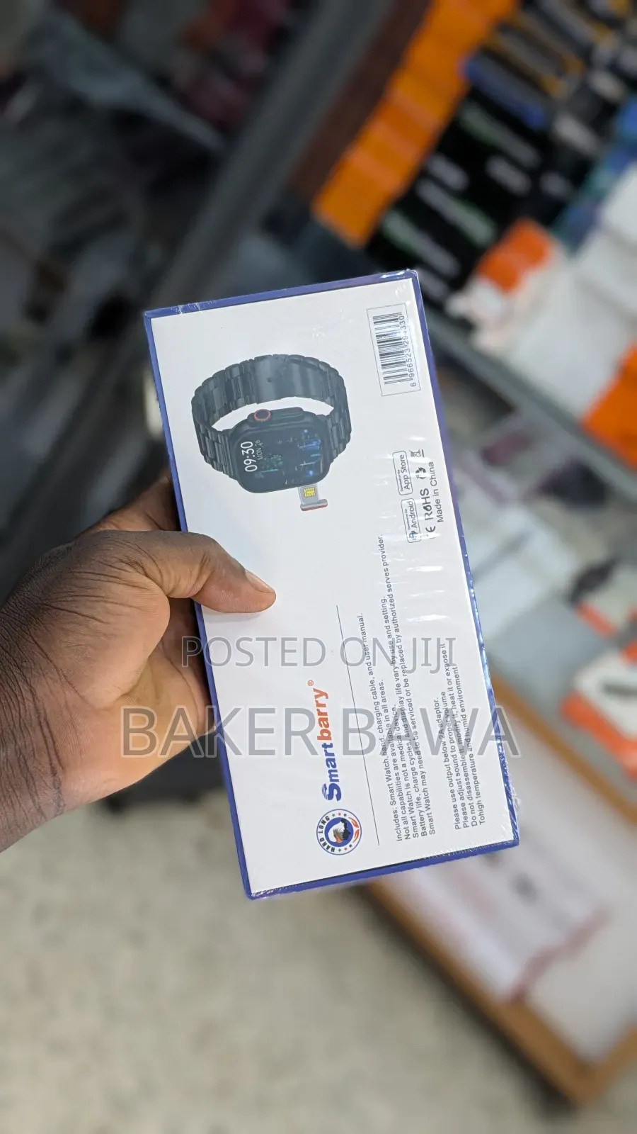 Smartbarry C89 Smartwatch.