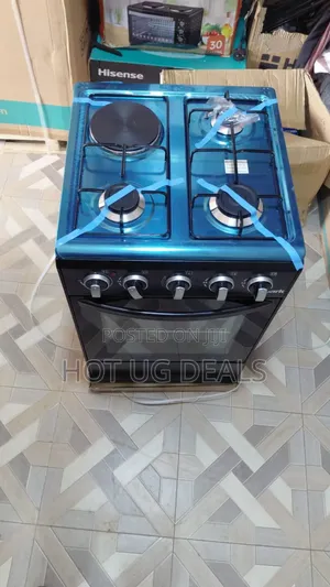 Spark 50x50cm 3 Gas Burner And 1 Electric Hotplate With Gas Cooker