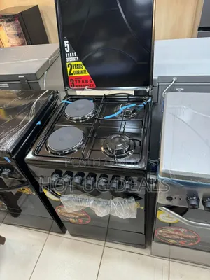 Blueflame 50 X 50cm Two Gas  + Two Electric Cooker With Electric Oven