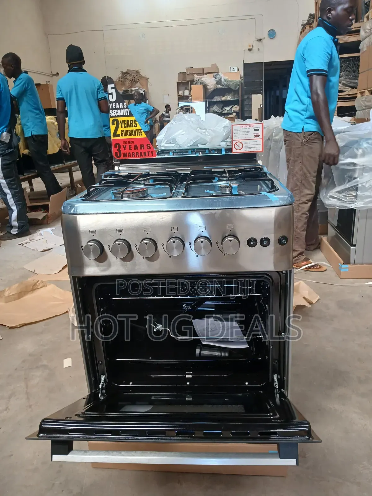 Blueflame 60cm X 60cm S6040grfp Full Gas Cooker - Stainless Steel