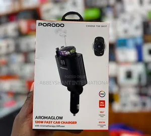 Fast Car Charger With Aromatherapy Diffuser /120w Car Charger