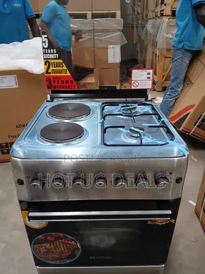 Blueflame 2gas + 2electric 60 / 60 S6022erf Cooker - Inox