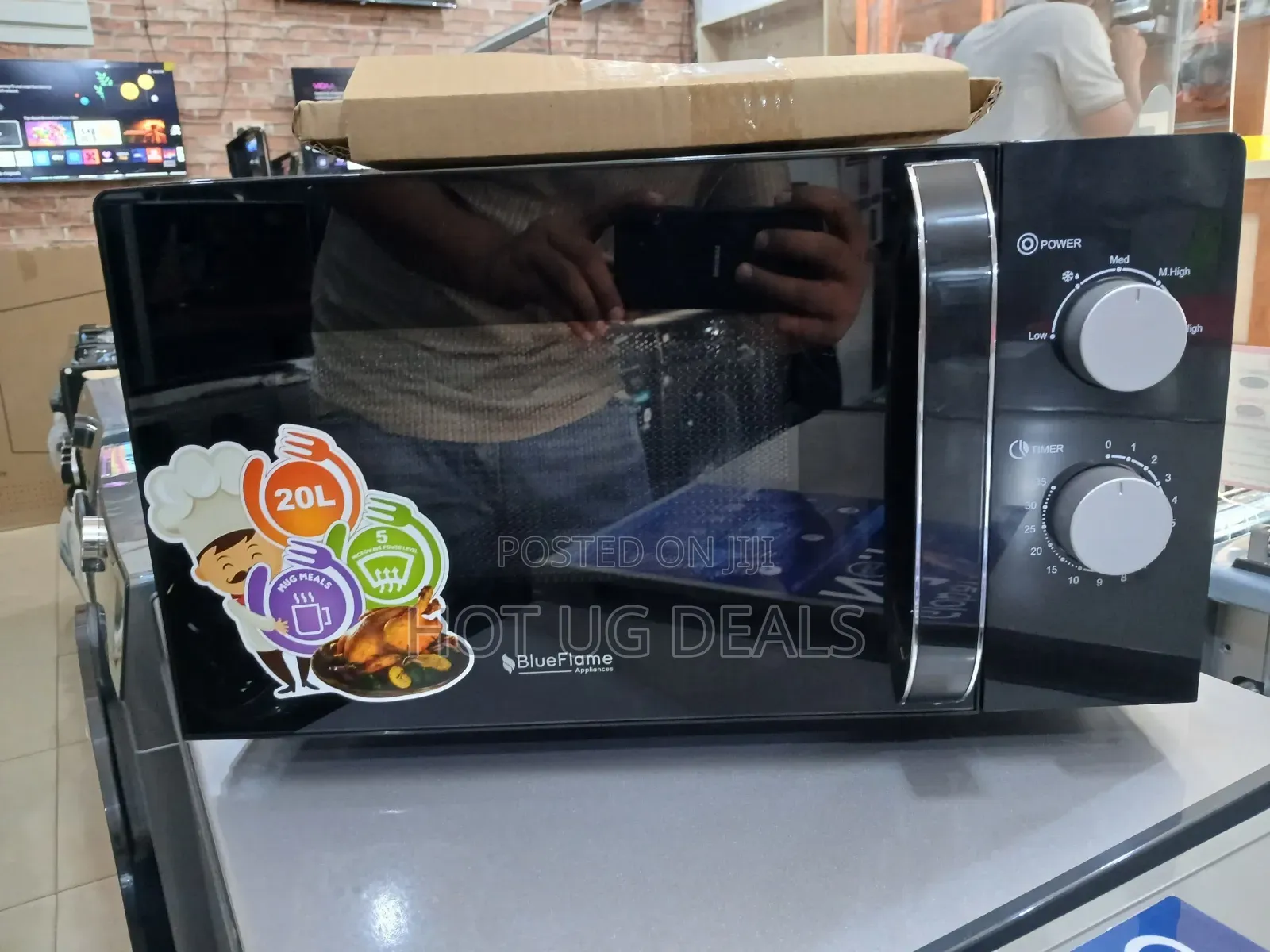 Blueflame 20 Litre Microwave Oven - (1yrs Wrnty)