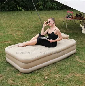 Inflatable Bed/Air Bed Single With Electric Pump
