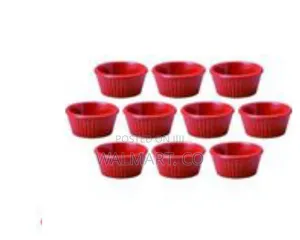 Ceramic Ramekin Set-Red