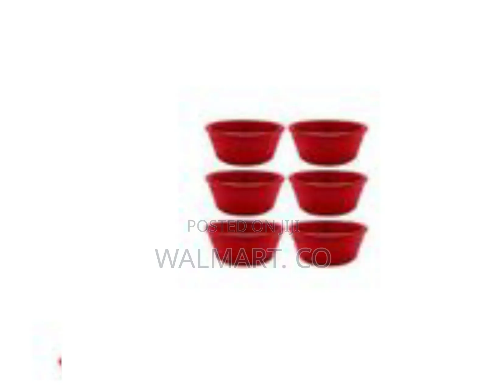 Ceramic Ramekin Set-Red