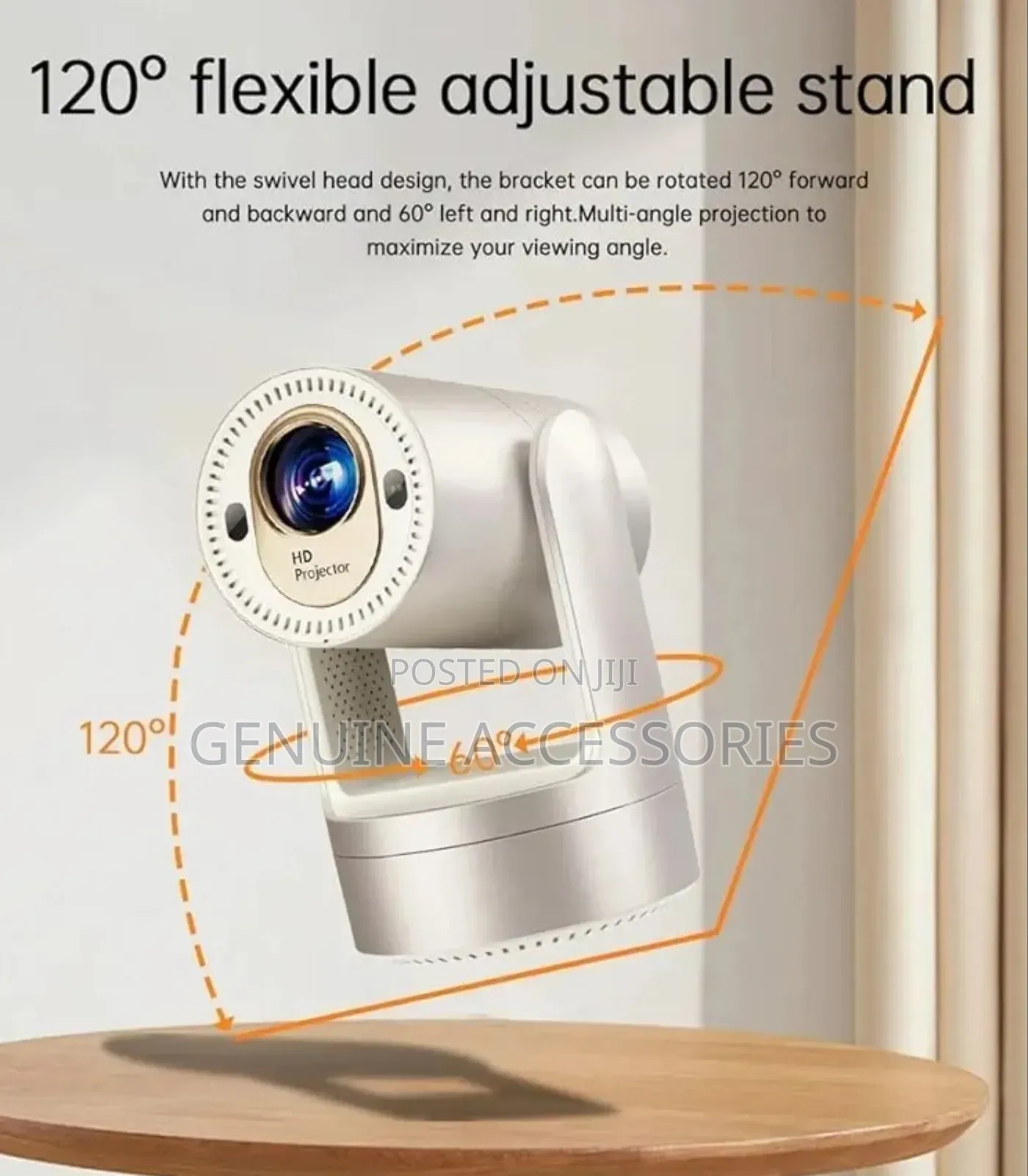 Smartbarry Ht25 Rechargeable Projector