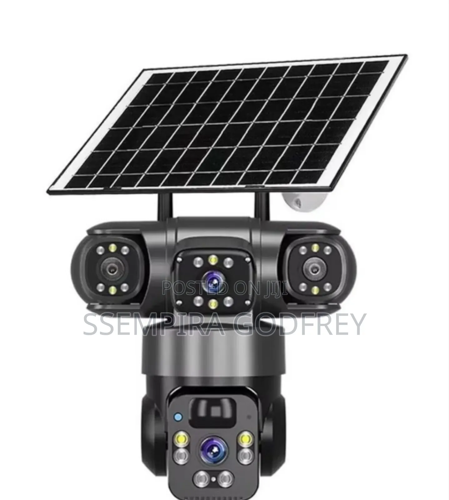 5g 4g Network 3lens CCTV Camera