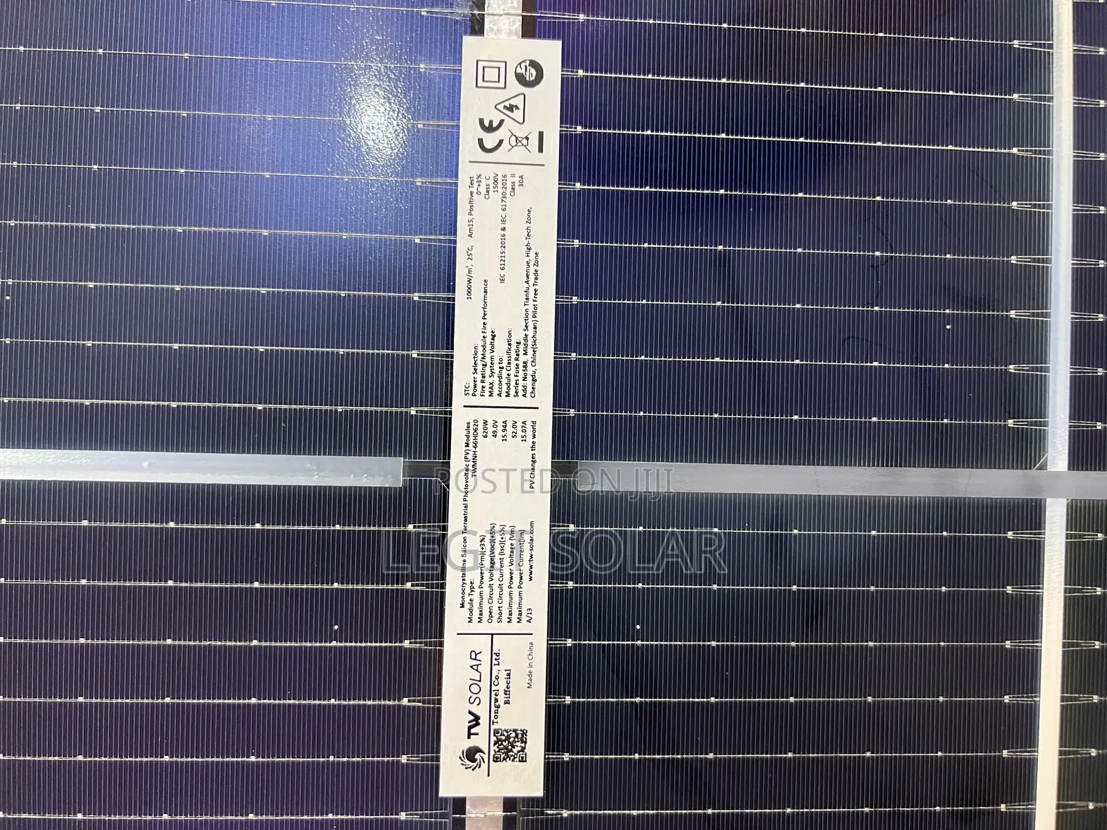 620w Monocrystaline Solar Panel