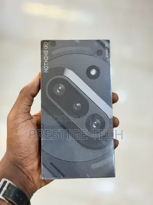 New Nothing Phone 3a 128 GB Black