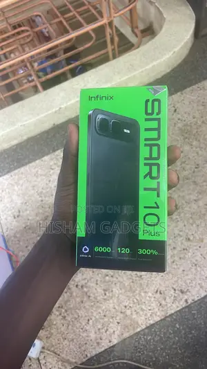 New Infinix Smart 10 Plus 128 GB Black