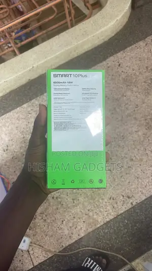 New Infinix Smart 10 Plus 128 GB Black