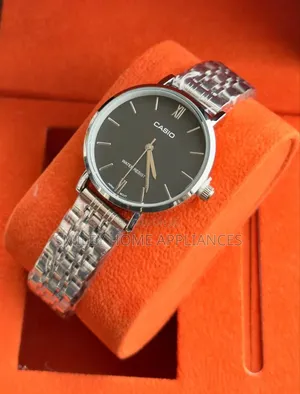 Casio Silver Strapped Women's Original Automatic Wrist Time Piece