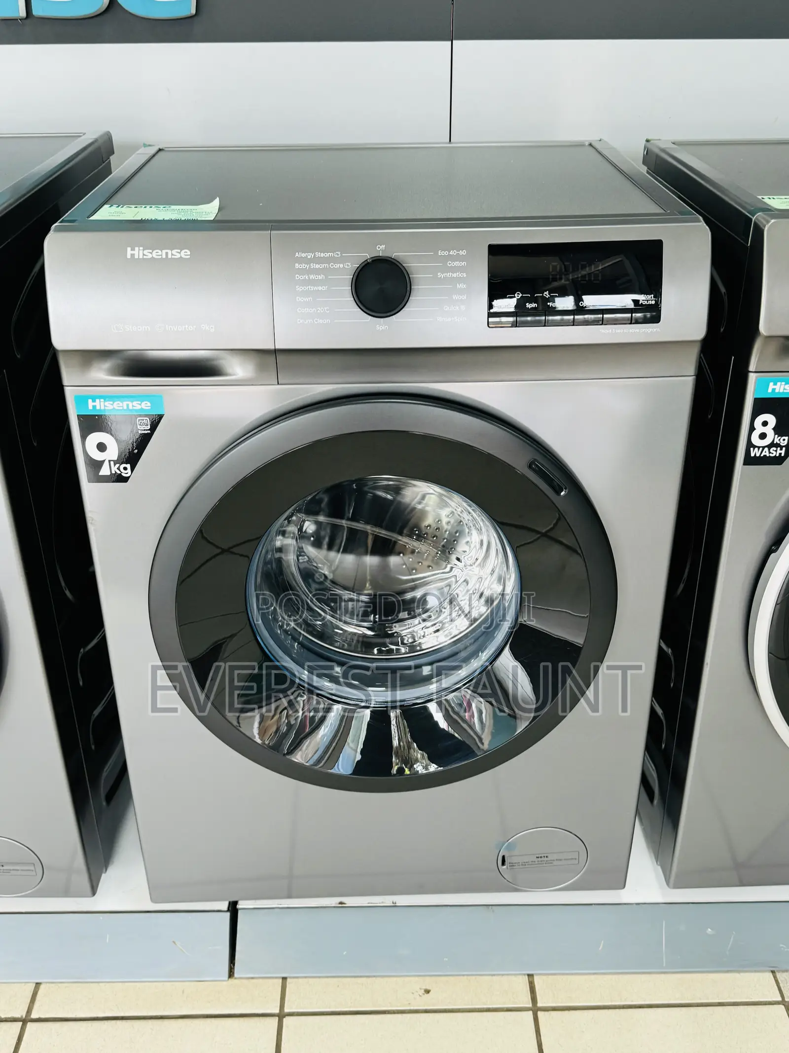 Hisense 9kgs Washing Machine