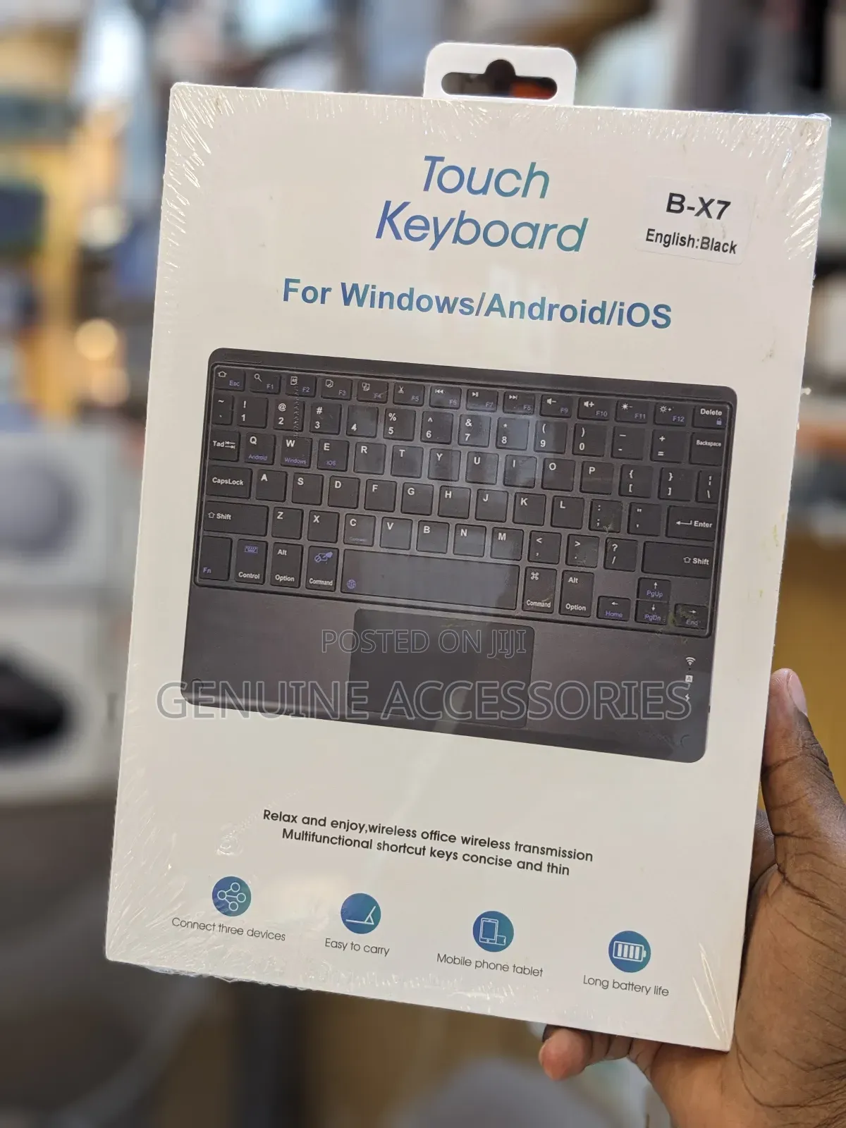B-X7 Torch Keyboard for Windows/Android/Ios