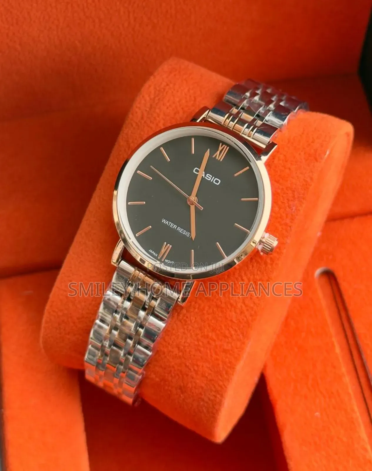 Silver Chrome Women's Casio Wrist Stylish Time Piece at Discount