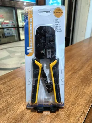 Crimping Tool With Cable Stripper 3 in 1 Rj45 and Rj11