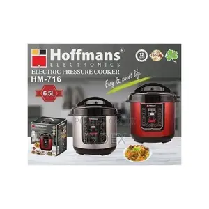 Hoffmans Hm 716 Electric Pressure Cooker 6.5l - Silver