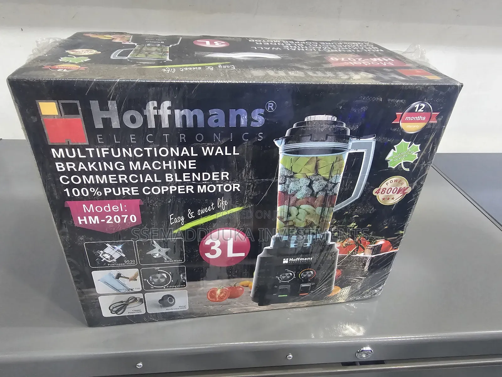 Hoffmans Hm -2070 Comancial Blender
