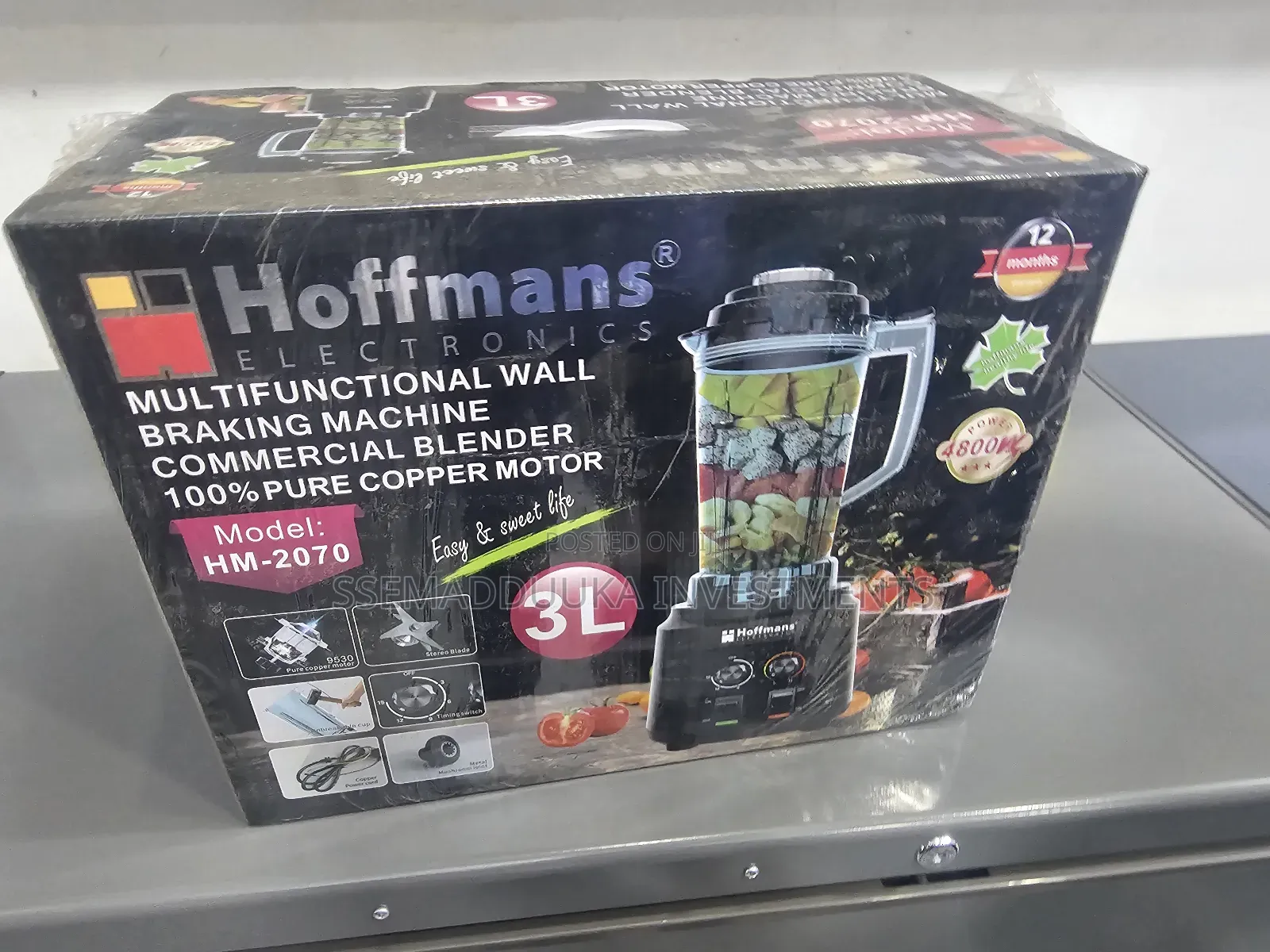 Hoffmans Hm -2070 Comancial Blender