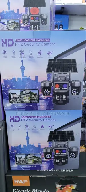 Solar Powered Security Camera