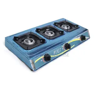 Stainless Steel Tripple Gas Plate