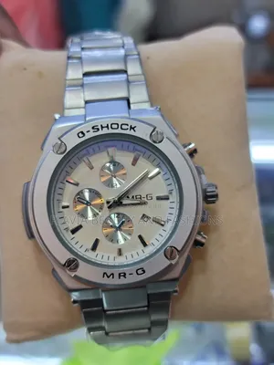 Mr.G Casio G-Shock White Face Watch