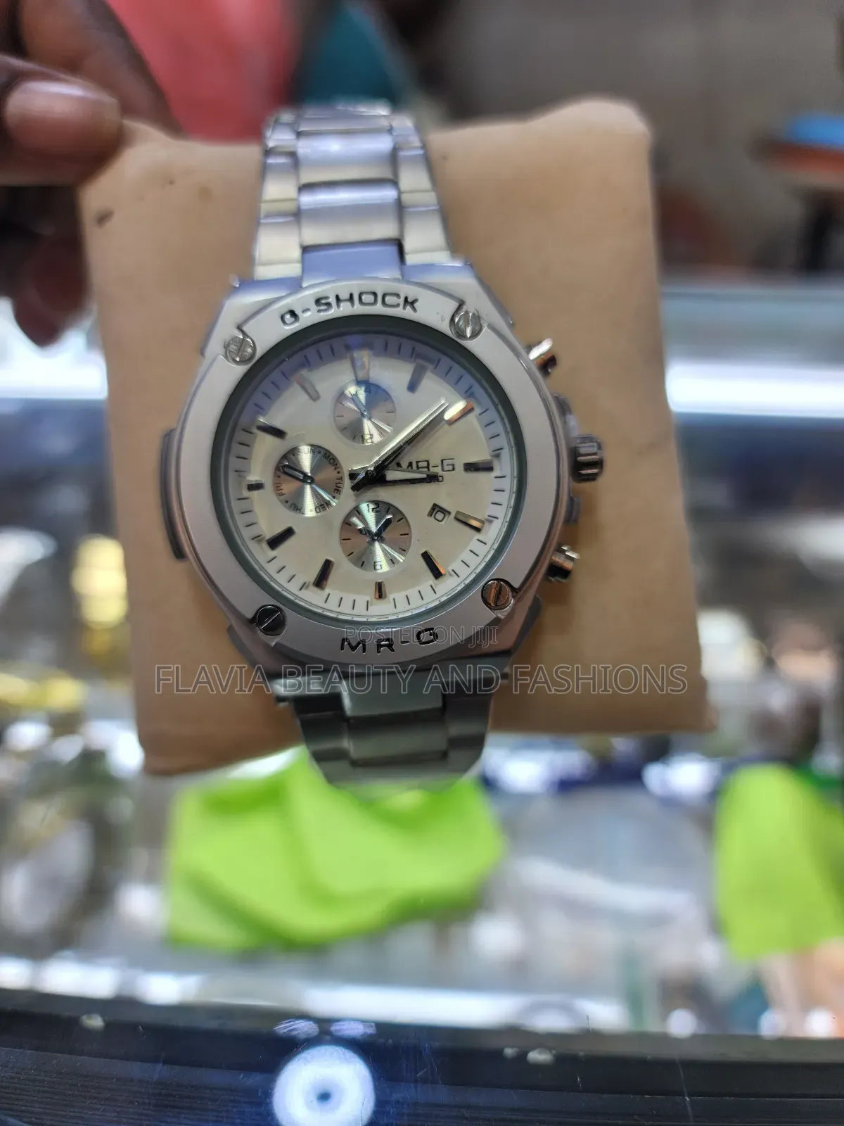 Mr.G Casio G-Shock White Face Watch